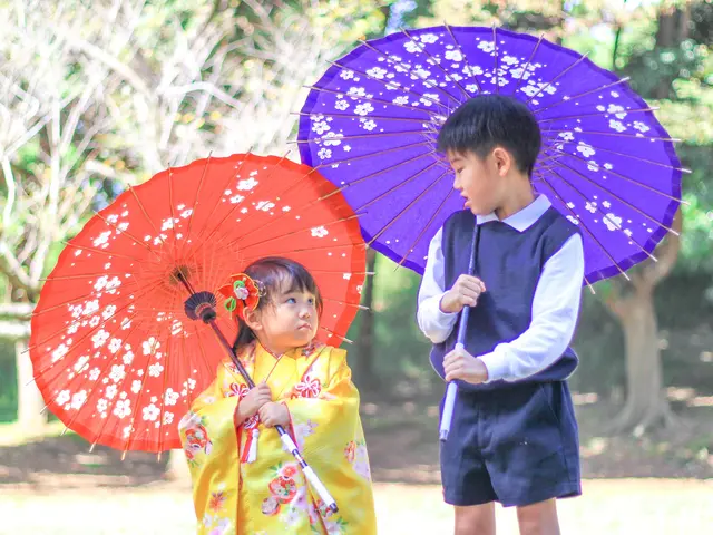 お子様が楽しめる撮影を心掛けています。人形、刀、風船、シャボン玉等で喜ばれてます