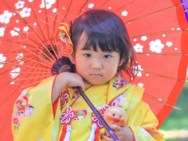 お子様が楽しめる撮影を心掛けています。人形、刀、風船、シャボン玉等で喜ばれてます