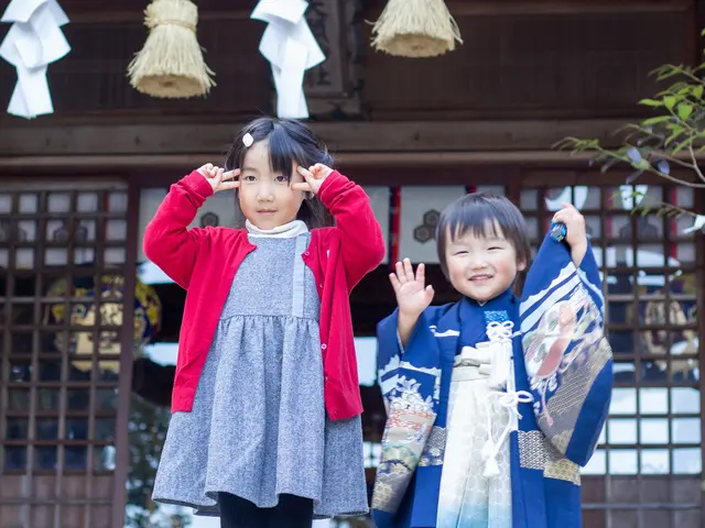 お子様が楽しめる撮影を心掛けています。人形、刀、風船、シャボン玉等で喜ばれてます