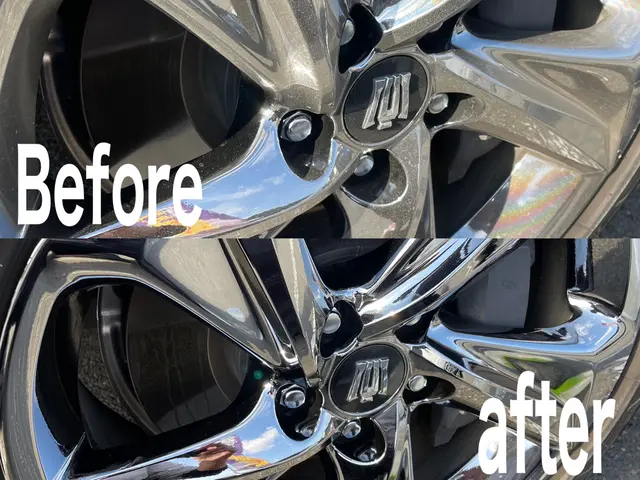 【実績1000件】光沢のある艶々な仕上がりに！少量の水でも傷をつけずに洗車！！サービスの画像