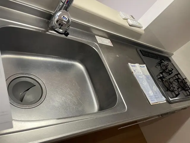 キッチン周り全体清掃(レンジフード以外)五徳・シンクもスッキリ清掃サービスの画像