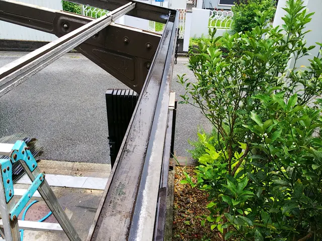 波板張替え、カーポートポリカ板張替え、テラスポリカ板張替えサービスの画像