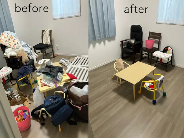 片づけが苦手な方も安心。寄り添いながら暮らしやすい仕組みづくりをお手伝いします◎サービスの画像