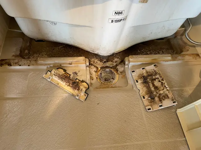 【黒カビ・水垢・撃退】エプロン内部ピカピカに磨きます！多機能換気扇もお任せ下さいサービスの画像