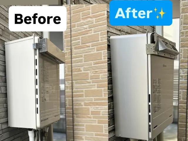 大手業務経験豊富！ガス機器設置スペシャリスト資格者が給湯器工事を行います。サービスの画像