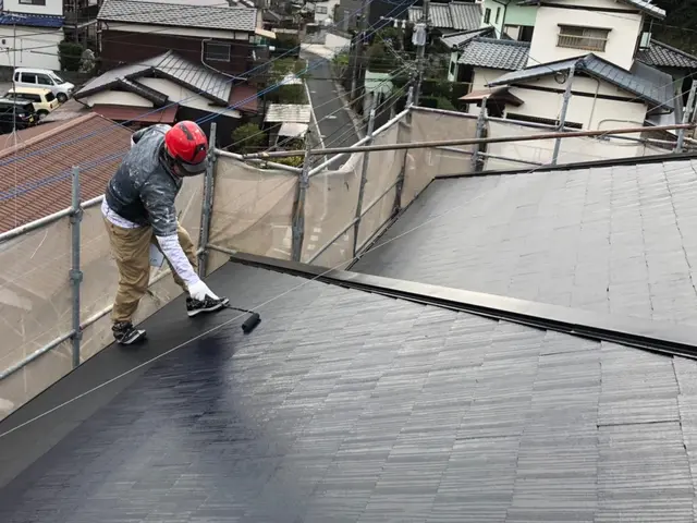 住宅屋根塗装サービスの画像