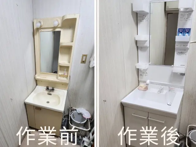 ☆オープンキャンペーン価格☆洗面台リフォームお任せください！サービスの画像