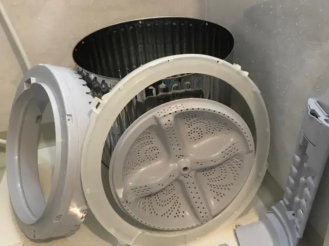 洗濯機分解クリーニング◎衣類を洗うものだからいつも清潔に◎分解徹底洗浄！！サービスの画像