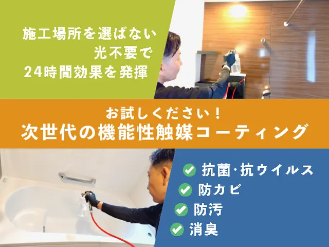 ヌメリ、臭い、カビ、鏡のウロコ…気になる汚れ。放置で手遅れになる前にご依頼を！サービスの画像