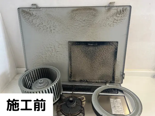 ［年間1000件以上］手入れの難しい油汚れもスッキリ！プロの力で徹底洗浄！サービスの画像