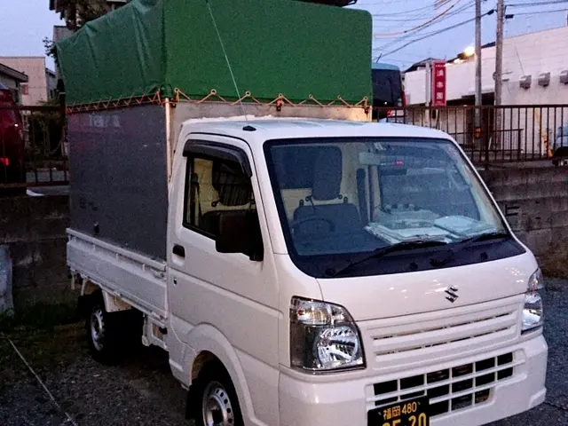 福岡市 ライトカーゴフォワードの洗濯機設置サービス　キャッシュレス決済対応店舗サービスの画像