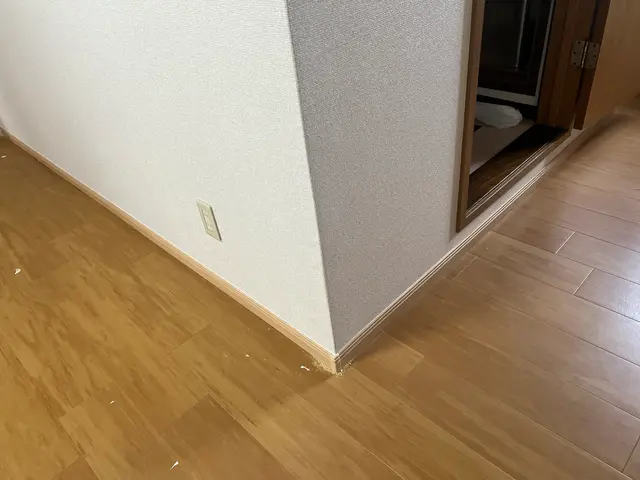 お引越し前の現状回復　ペットの引っ掻き傷などの補修　内装工事全対応サービスの画像