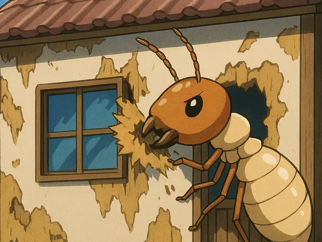 ・シロアリ駆除（既存物件）・シロアリ予防（新築予定物件）ならお任せください。サービスの画像