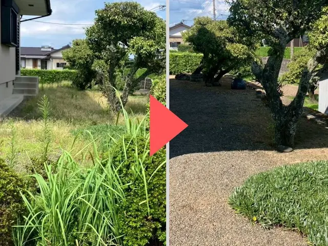 面倒な草刈りは私たちにお任せ！◎安心の地域密着サービスサービスの画像