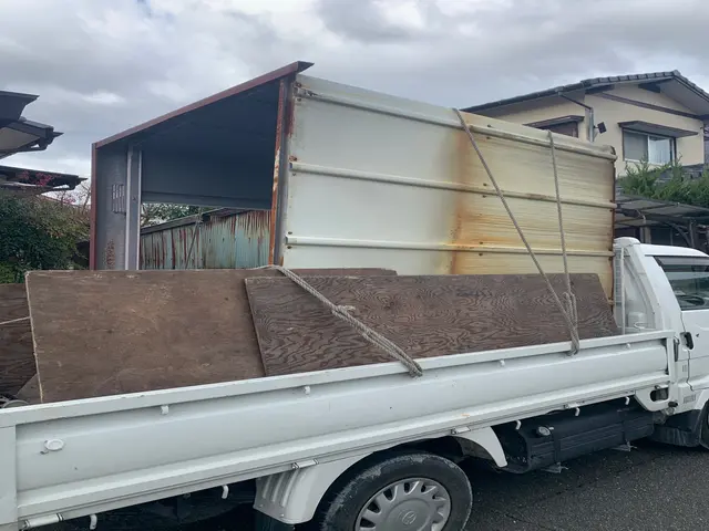 倉庫物置解体、撤去作業おまかせ‼︎その他ご相談もお気軽に(^^)サービスの画像