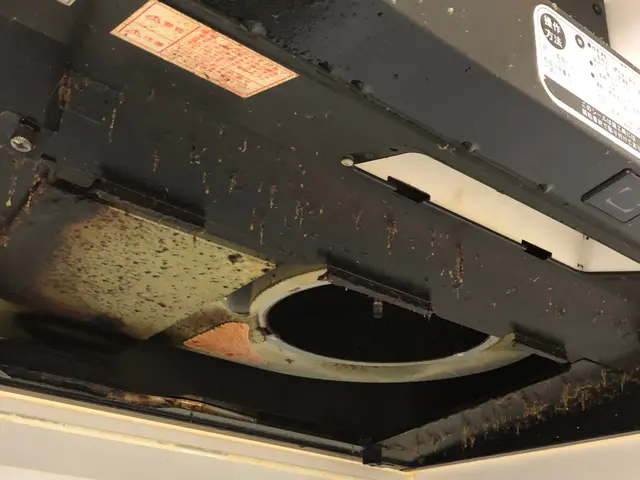 溜まった油汚れを綺麗にしましょう！放置すると故障の原因になります！サービスの画像