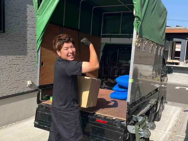 軽トラ幌車☆エアコン取付外し不用品回収お求めの方は問合せより^ ^サービスの画像