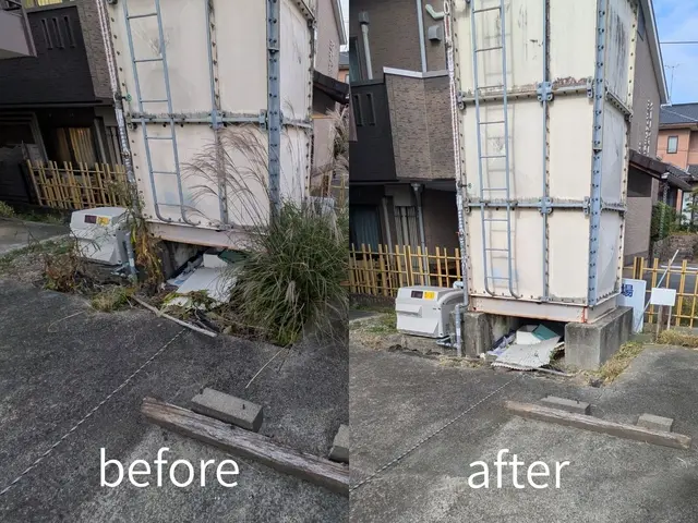 真心を込めて、細かいところまで草刈り致します。サービスの画像