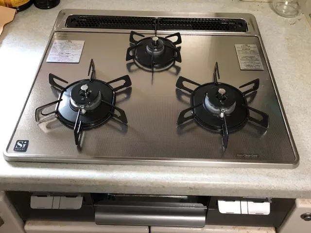ビルトインコンロの交換サービスの画像