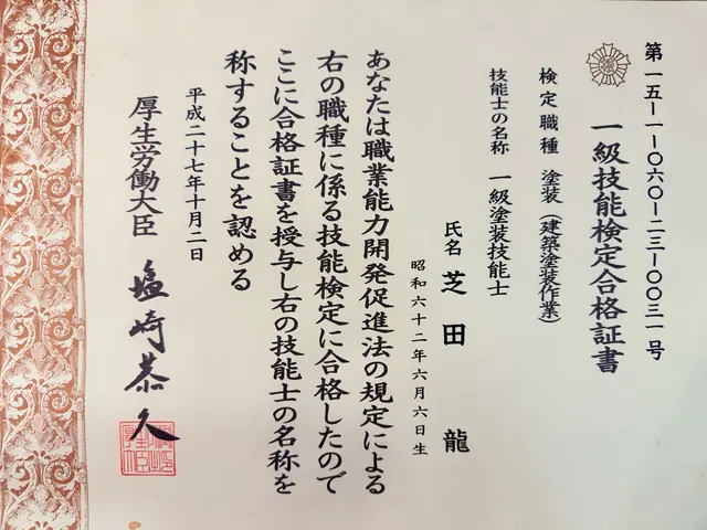 一級塗装技能士×長期保証＝安心の塗装。サービスの画像