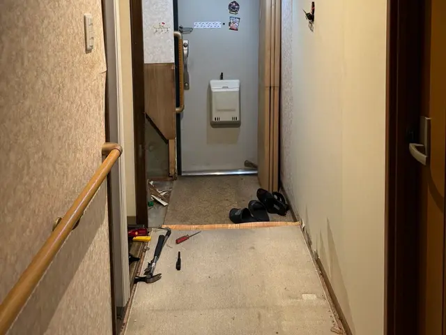 賃貸物件施工可能◎お洒落は床から◎理想空間に！重ね張りもお問い合わせ下さい！サービスの画像