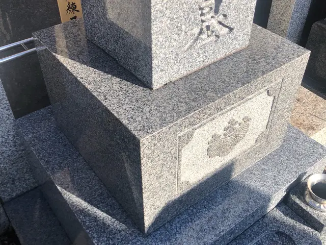 真心込めてお墓のお掃除•お墓参り行致します。ライブ配信サービスも有ります。サービスの画像