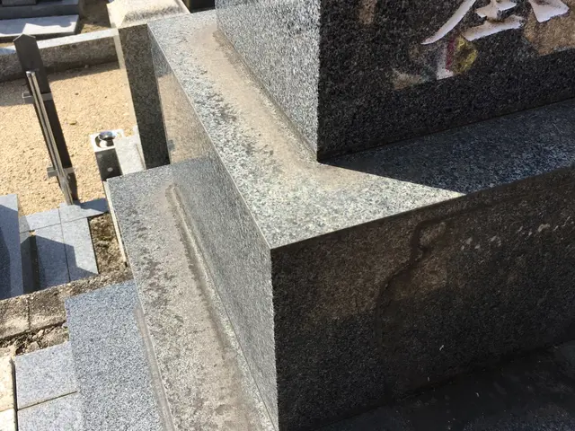 お墓の洗浄サービスの画像