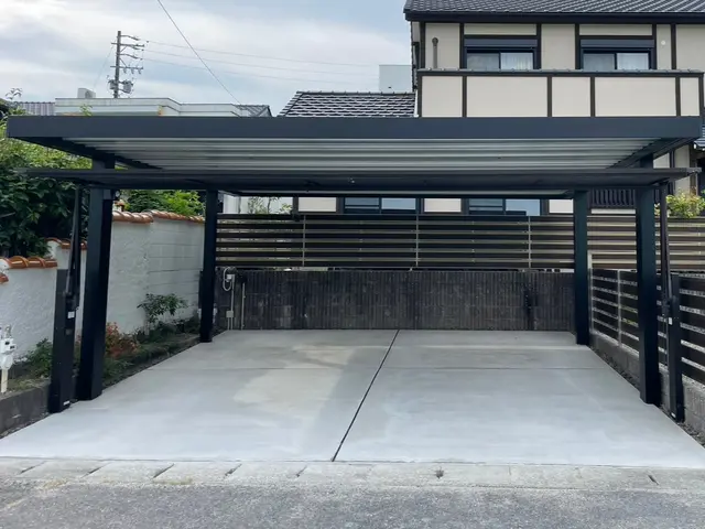 綺麗なお家に住みませんか？仕上がり抜群！駐車場施工・土間コンクリート施工サービスの画像