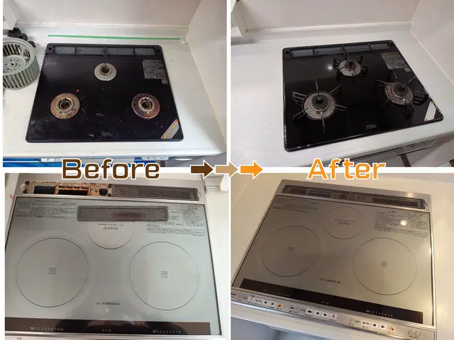 《1日1件丁寧施工》汚れもしっかり落としてスッキリ！嬉しい声をたくさん頂いてますサービスの画像