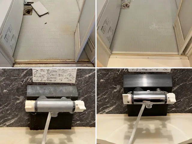 諦めていた水垢、油汚れお任せ下さい！大人気水回り5点セット☆サービスの画像