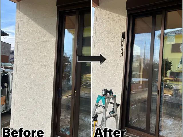 物干し取り付けサービスの画像