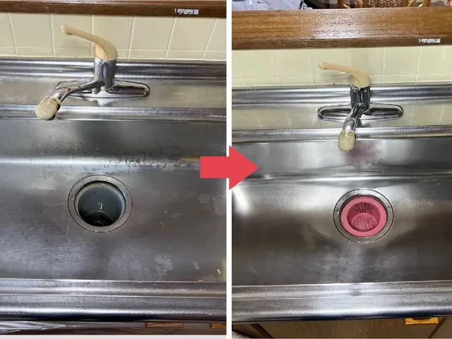 自社開発した環境に優しい洗剤を使いキッチンと換気扇を徹底洗浄致します。サービスの画像