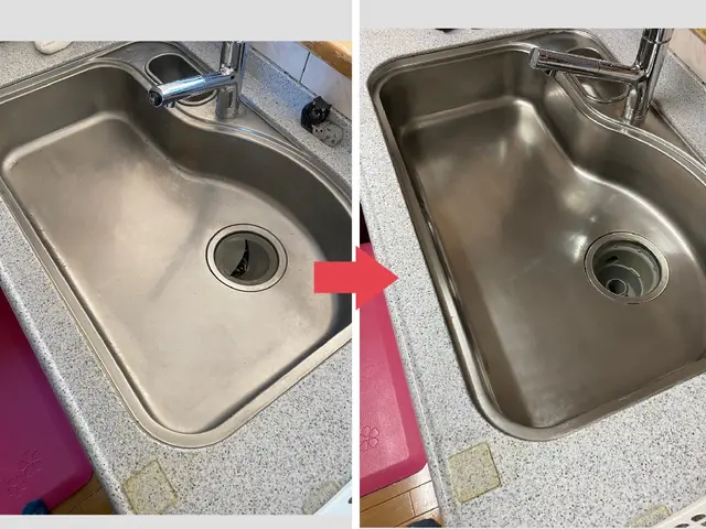 自社開発した環境に優しい洗剤を使いキッチンと換気扇を徹底洗浄致します。サービスの画像