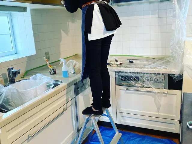 清潔感溢れるピカピカのキッチンに生まれ変わります^_^サービスの画像