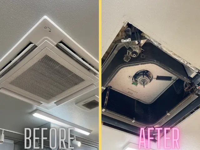 実績多数◎信頼の業務用エアコン洗浄！文京区の希少店《駐車場代なし》サービスの画像