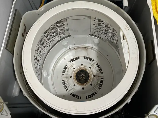 見えないカビを撃退！作業前後の写真比較で汚れ落ちを実感。プロの分解洗浄で徹底除菌サービスの画像