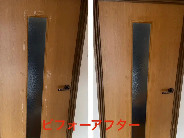 【部分補修も全体補修も承ります◎】大手での経験を活かし、新築のようなドアへ！サービスの画像