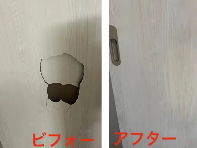 【部分補修も全体補修も承ります◎】大手での経験を活かし、新築のようなドアへ！サービスの画像