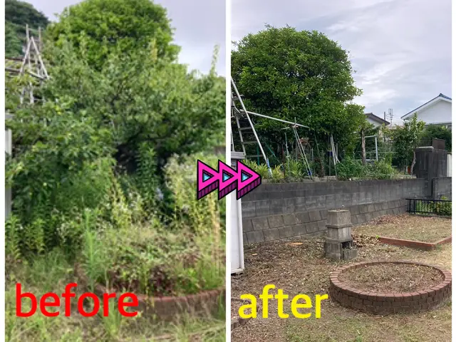 空き地、空き家、急な法面、外壁ツル剥がし、なんでもお任せ下さいサービスの画像