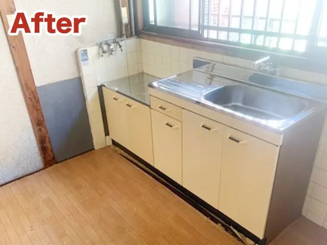 ☆コーティングも可能☆配管の汚れも除去致します【キッチンクリーニング】サービスの画像