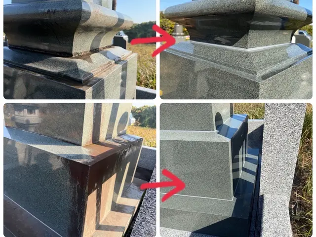 お墓のクリーニングを私たちが綺麗にさせていただきます！サービスの画像