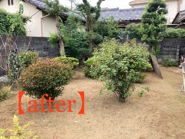 鴻巣の植木屋さん！２児パパです！国家資格一級造園施工管理技士の私がお伺いします！サービスの画像