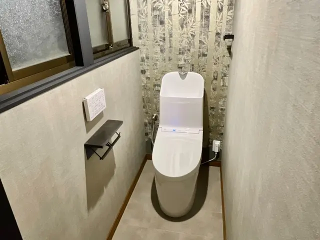 どんなメーカーのトイレも交換可能。お客様でご用意された物も取り付け致します。サービスの画像