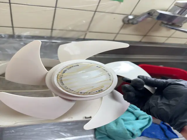 プロペラタイプ換気扇クリーニングサービスの画像