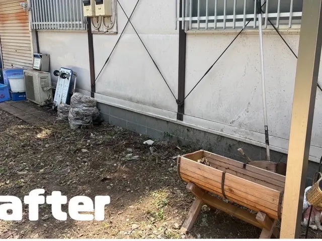 手作業の草むしりとなります♪お気軽にご相談ください♪ご立ち合い無し対応可能です♪サービスの画像