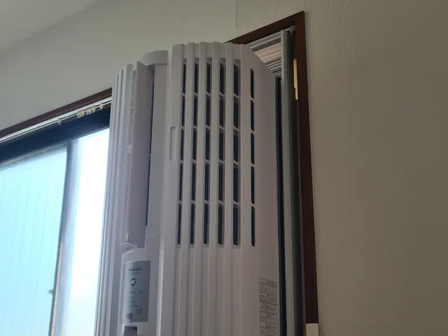窓用エアコン//ウインドエアコンの取り付け、墨田区から参ります！※賃貸物件対応可サービスの画像