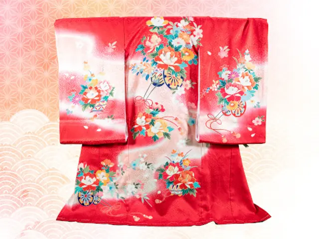 選べる産着、スタイ、帽子レンタル無料！ 着付けもできます！ 日程ご相談くださいサービスの画像