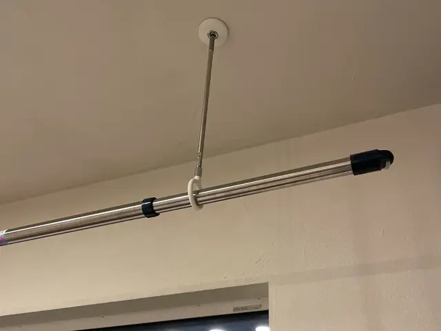 お部屋も廊下も室内干しが出来るようになります♬洗面所に一本付けもオススメです☆サービスの画像