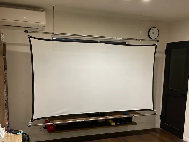 お部屋も廊下も室内干しが出来るようになります♬洗面所に一本付けもオススメです☆サービスの画像