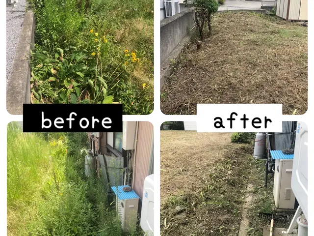 草刈り作業　◎地域密着店◎予約から作業まで100%自社対応◎営業時間外も対応可能サービスの画像